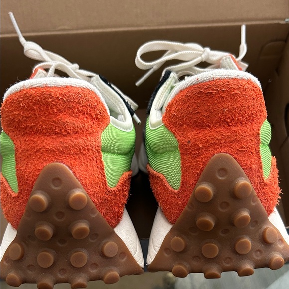 New Balance Lime Green and Red Sneakers size 9.5 - Picture 4 of 5